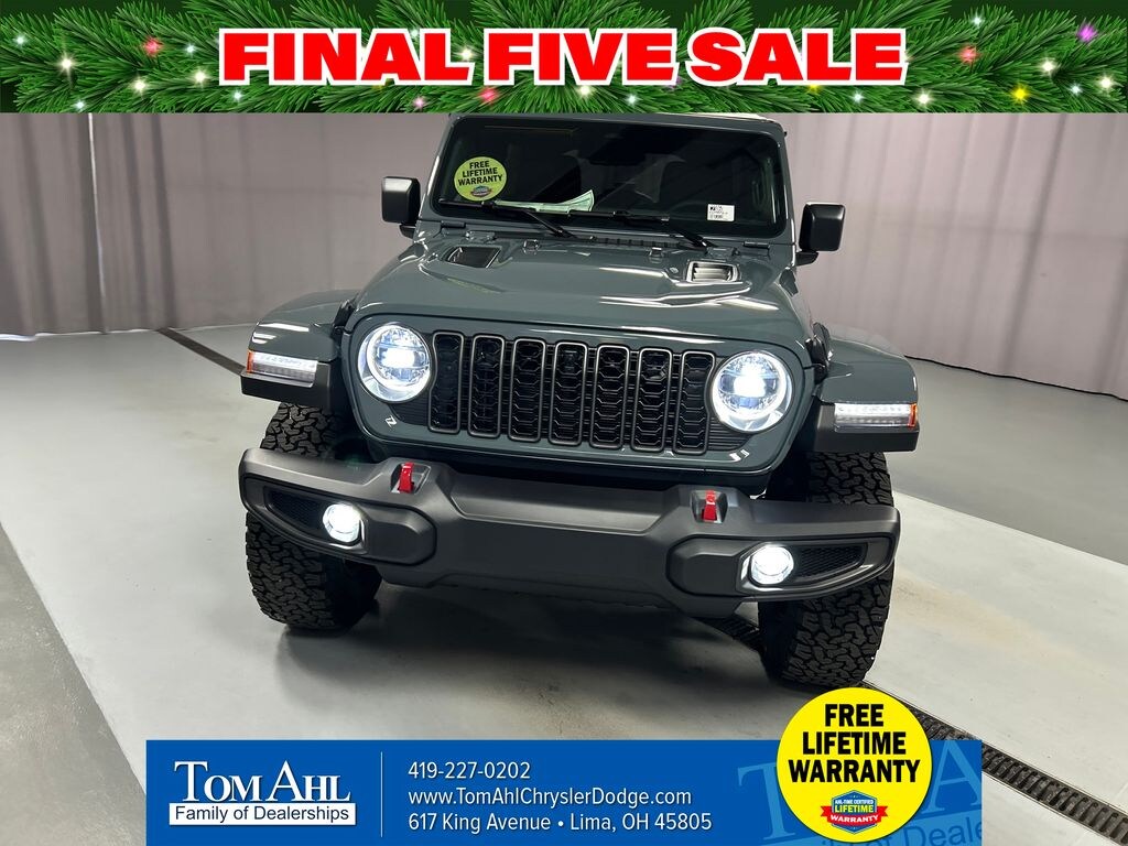 New 2026 Jeep Wrangler 4-DOOR RUBICON Sport Utility