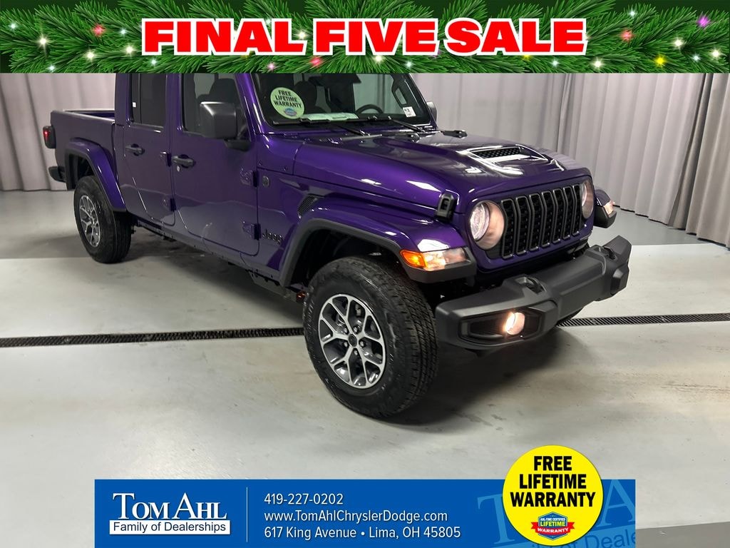 New 2026 Jeep Gladiator SPORT S 4X4 Pickup