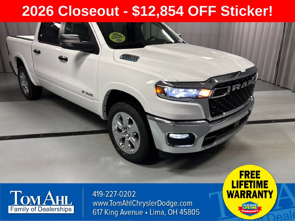 2026 Ram 1500 BIG HORN CREW CAB 4X4 5'7 BOX Pickup C23228