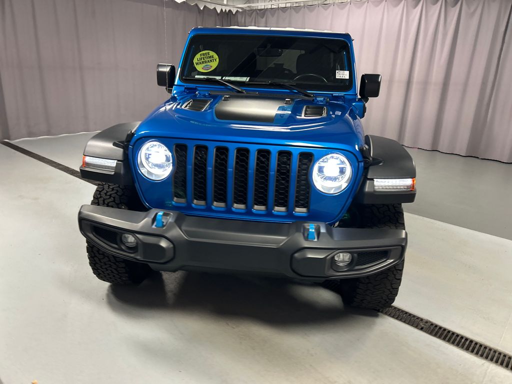 Used 2022 Jeep Wrangler Unlimited Rubicon 4XE with VIN 1C4JJXR65NW163023 for sale in Lima, OH