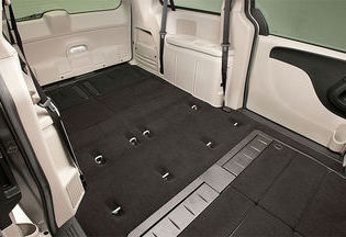 2016 Dodge Grand Caravan cargo space