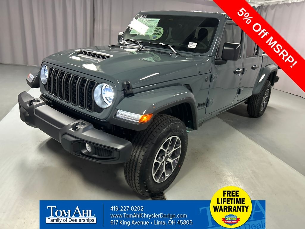 New 2026 Jeep Gladiator SPORT S 4X4 Pickup