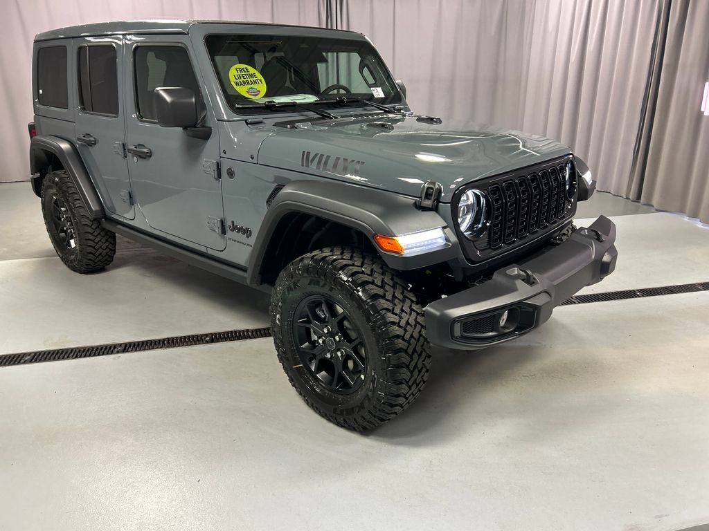 New 2026 Jeep Wrangler 4-DOOR WILLYS Sport Utility