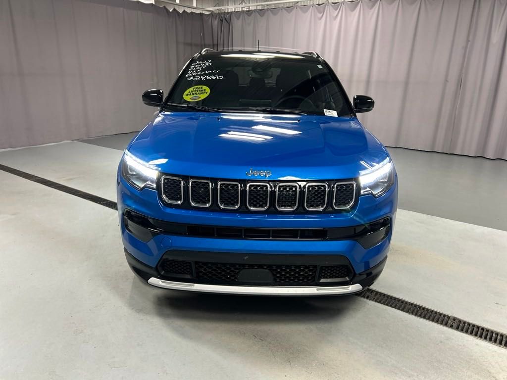 Used 2023 Jeep Compass Limited with VIN 3C4NJDCN0PT552290 for sale in Lima, OH