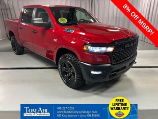 2026 Ram 1500 WARLOCK CREW CAB 4X4 5'7 BOX Pickup C23258
