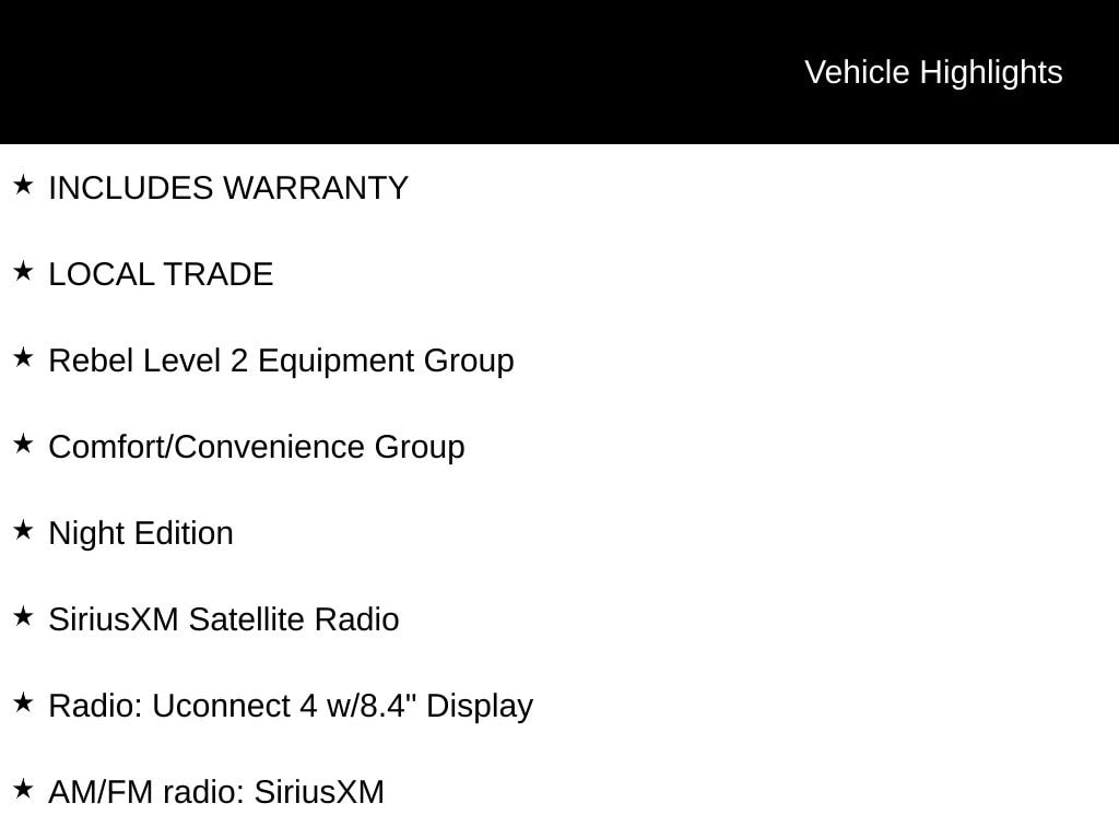 2021 Ram 1500 Truck Crew Cab 