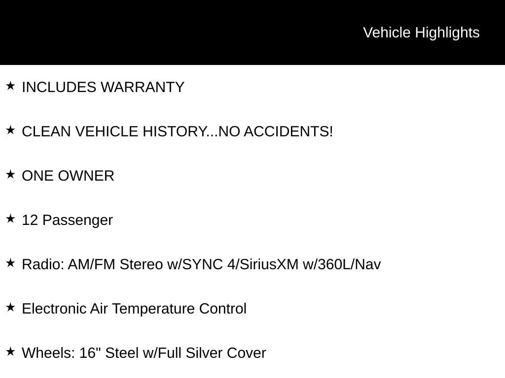 2023 Ford Transit Passenger Van's photo