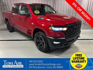 2026 Ram 1500 WARLOCK CREW CAB 4X4 5'7 BOX Pickup C23258