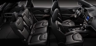 2018 Jeep Cherokee interior
