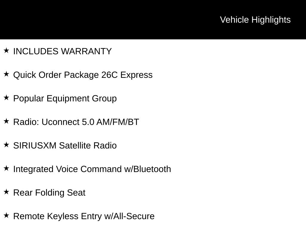 2014 RAM Ram 1500 Pickup Tradesman