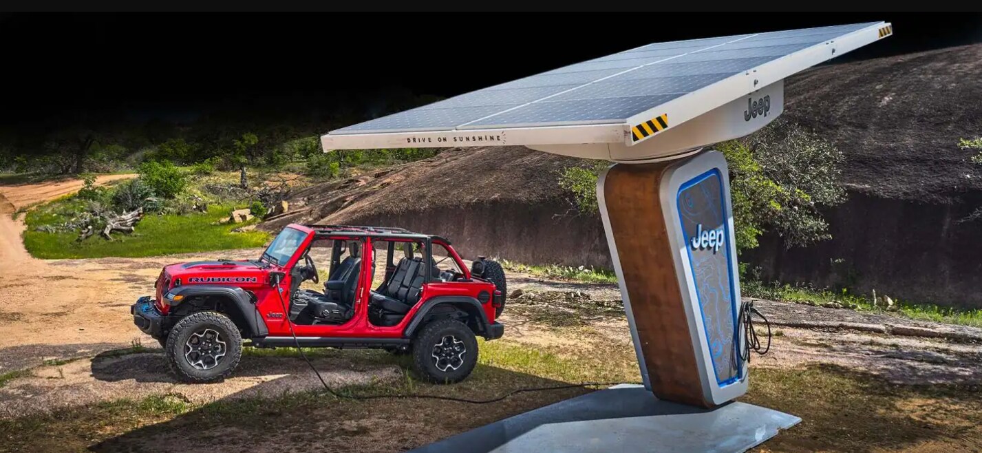 2023 Jeep Wrangler 4xe charging