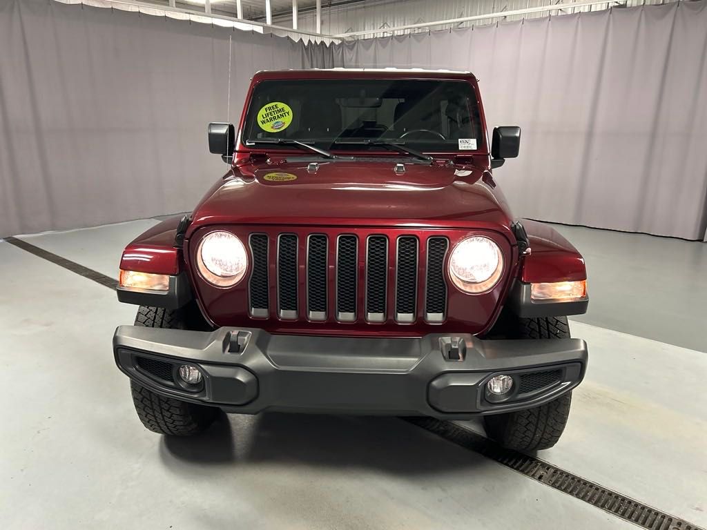 Used 2021 Jeep Wrangler Unlimited 80TH with VIN 1C4HJXDG4MW542009 for sale in Lima, OH