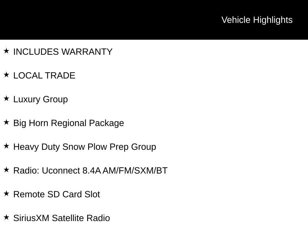 2015 RAM Ram 2500 Pickup Big Horn/Lone Star