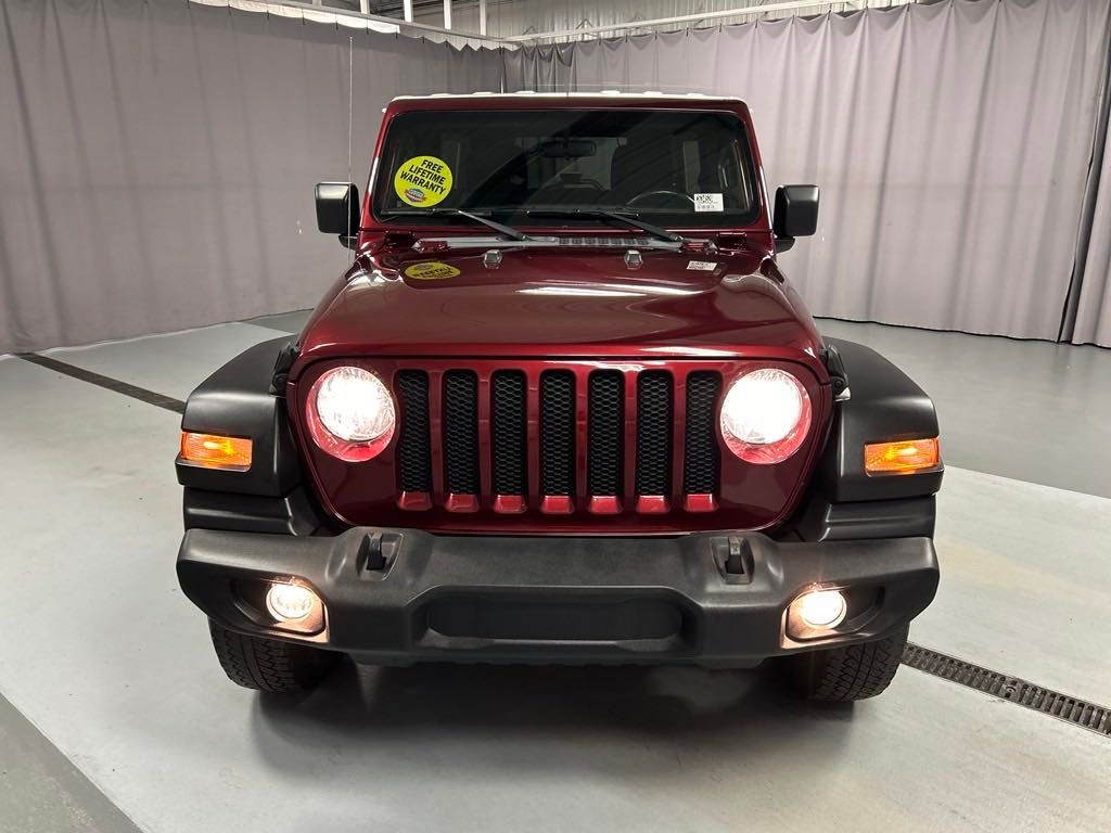 Used 2021 Jeep Wrangler Unlimited ISLANDER with VIN 1C4HJXDG9MW646852 for sale in Lima, OH