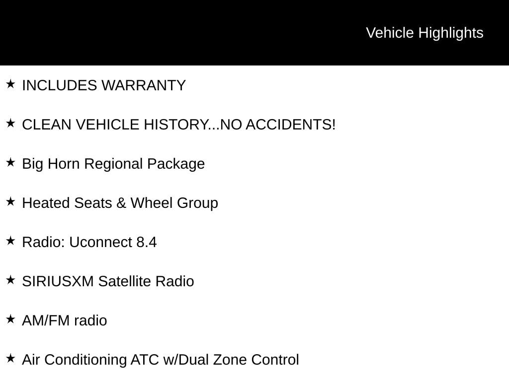 2016 RAM Ram 1500 Pickup Big Horn's photo