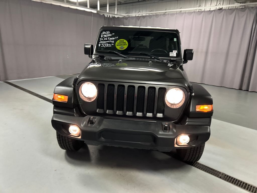 Used 2022 Jeep Wrangler Unlimited Sport S with VIN 1C4HJXDMXNW251618 for sale in Lima, OH