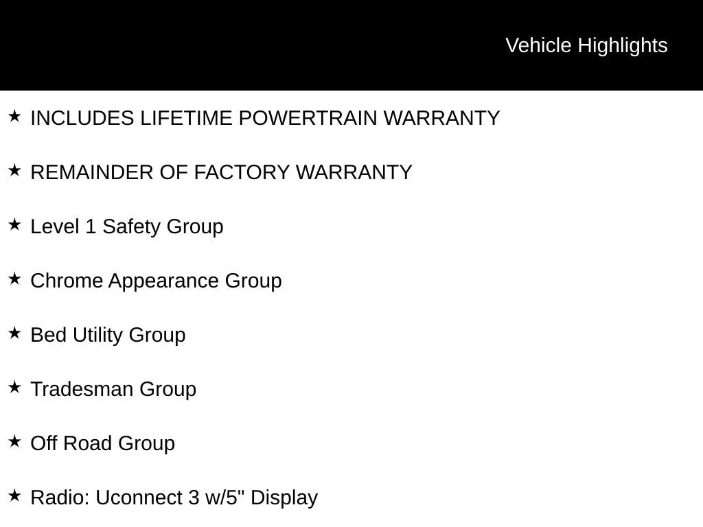2021 RAM 1500 Tradesman 4x4 Crew Cab 5'7's photo