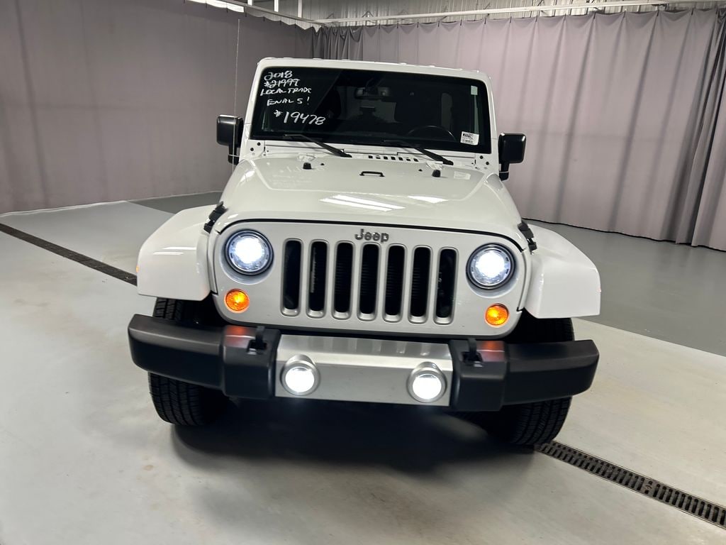 Used 2018 Jeep Wrangler JK Unlimited Sahara 4x4 SUV