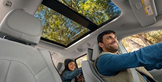 2018 Chrysler Pacifica sunroof