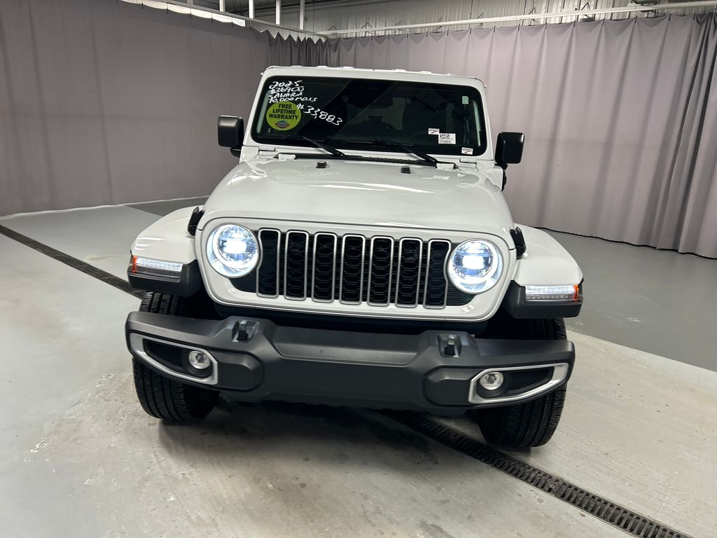 Used 2025 Jeep Wrangler 4xe Sahara 4XE with VIN 1C4RJXP69SW602015 for sale in Lima, OH