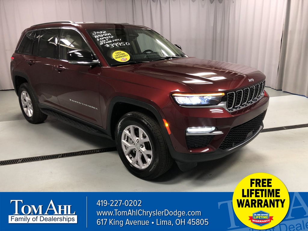 Used 2022 Jeep Grand Cherokee Limited For Sale in Lima, OH 