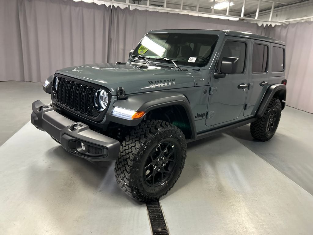 New 2026 Jeep Wrangler 4-DOOR WILLYS Sport Utility