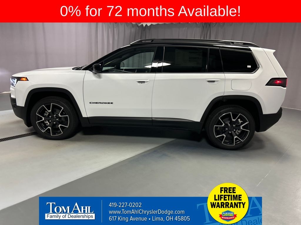 New 2026 Jeep Cherokee OVERLAND 4X4 Sport Utility