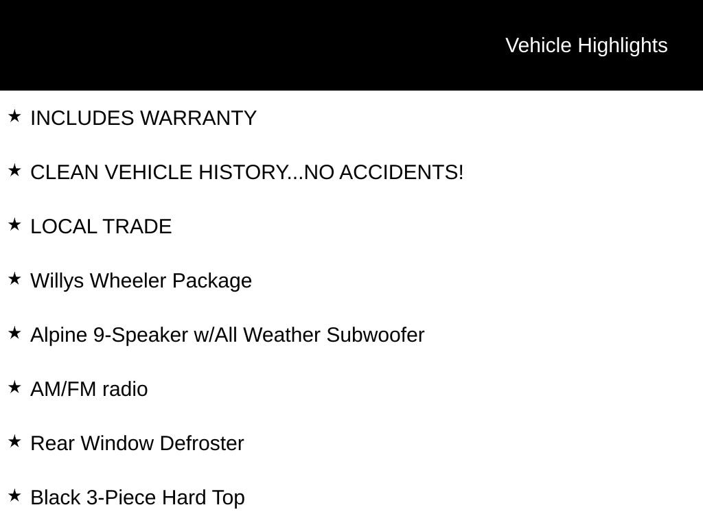 2017 Jeep Wrangler Unlimited Willys Wheeler's photo