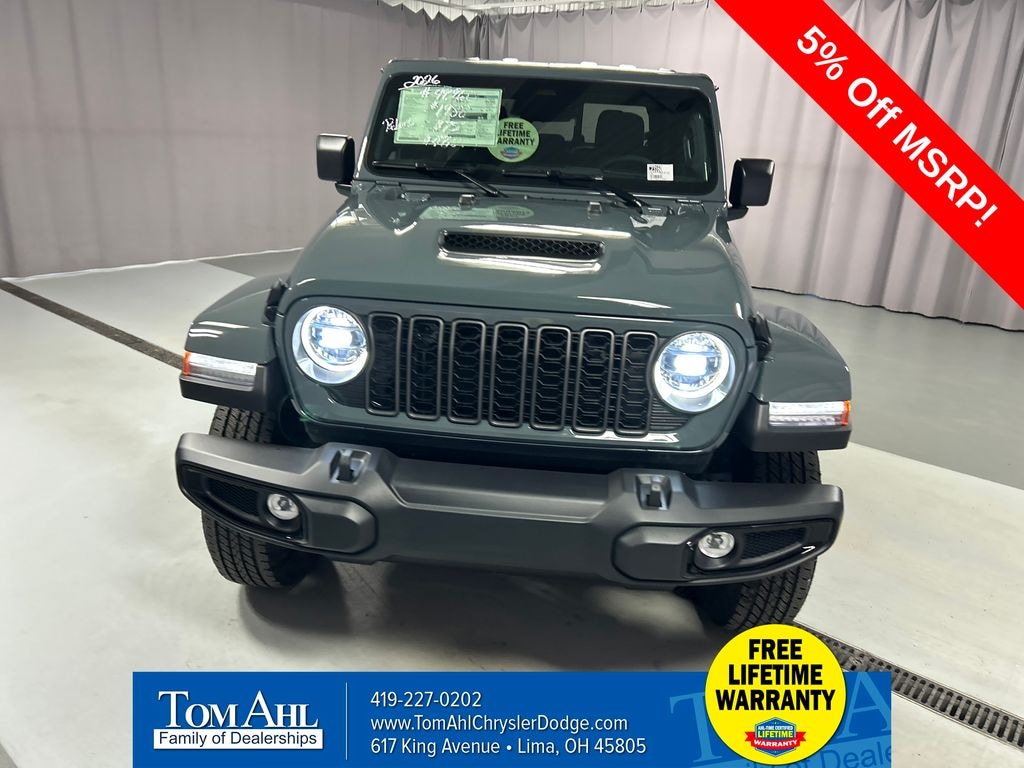 New 2026 Jeep Gladiator SPORT S 4X4 Pickup