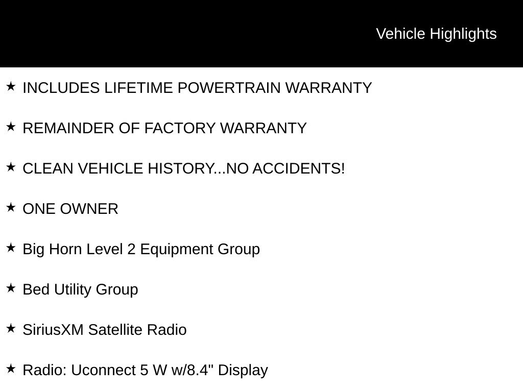 2022 RAM Ram 1500 Pickup Big Horn/Lone Star's photo