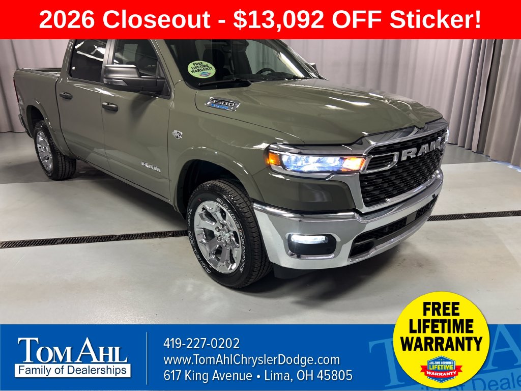 2026 Ram 1500 BIG HORN CREW CAB 4X4 5'7 BOX Pickup C23180
