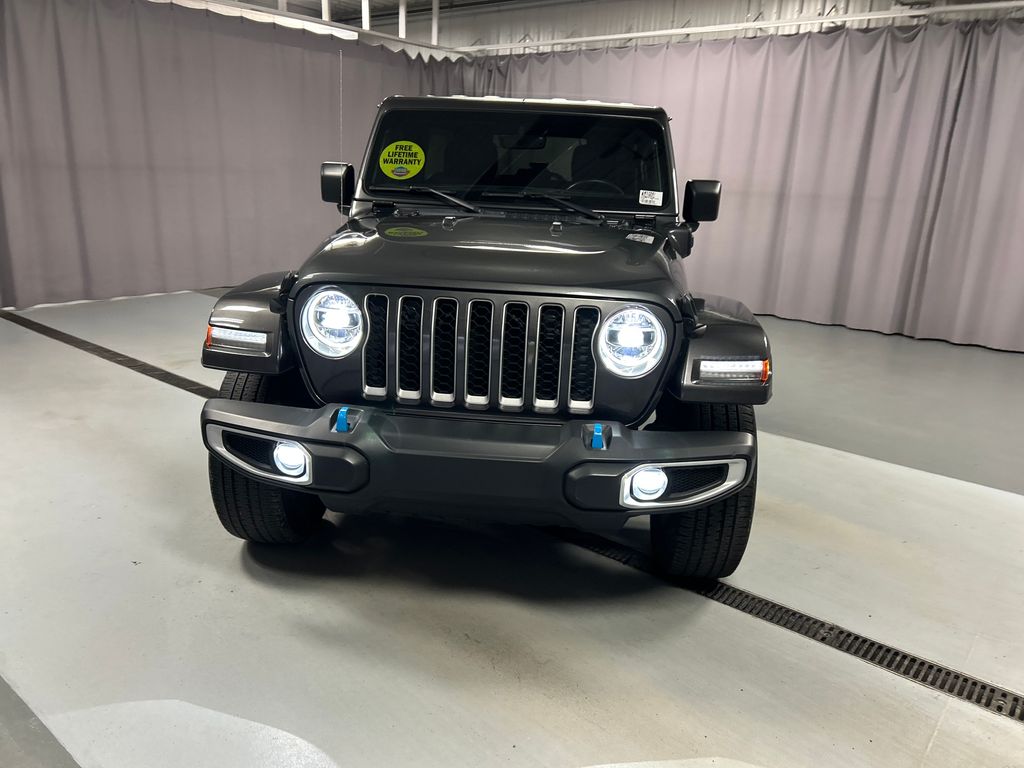Used 2022 Jeep Wrangler Unlimited Sahara 4XE with VIN 1C4JJXP62NW115367 for sale in Lima, OH