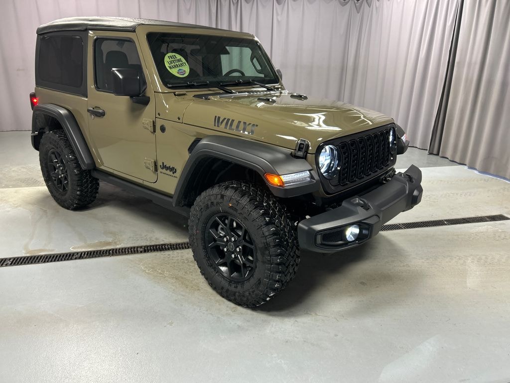 New 2026 Jeep Wrangler 2-DOOR WILLYS Sport Utility