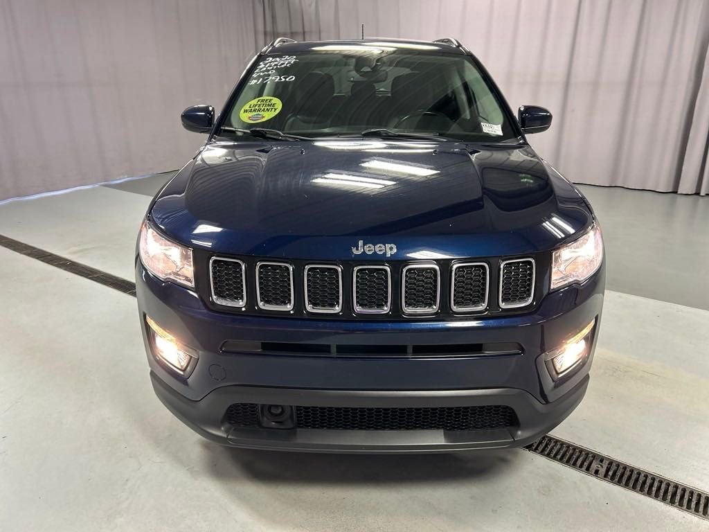 Used 2020 Jeep Compass Sun & Safety with VIN 3C4NJDBB0LT222151 for sale in Lima, OH