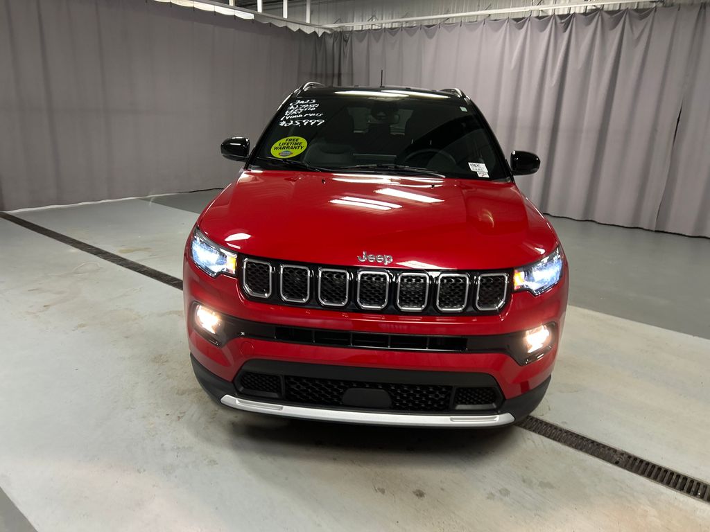 Used 2023 Jeep Compass Limited with VIN 3C4NJDCN9PT566866 for sale in Lima, OH