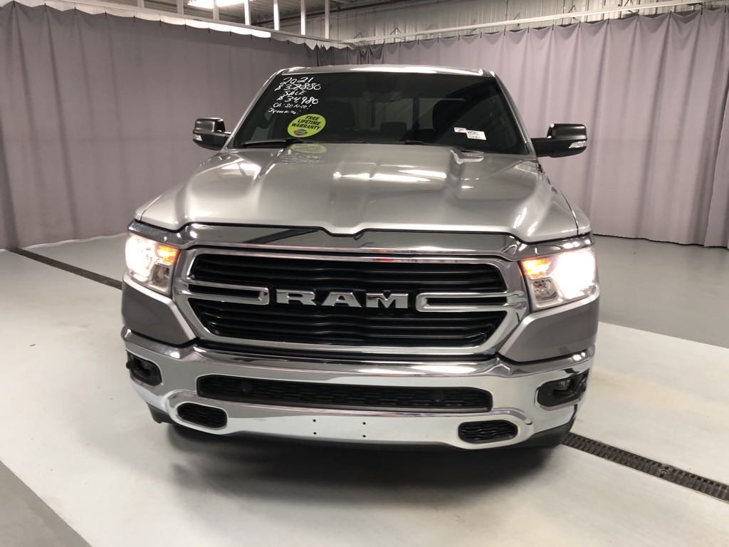 Used 2021 RAM Ram 1500 Pickup Big Horn/Lone Star with VIN 1C6RRFFG2MN784346 for sale in Lima, OH