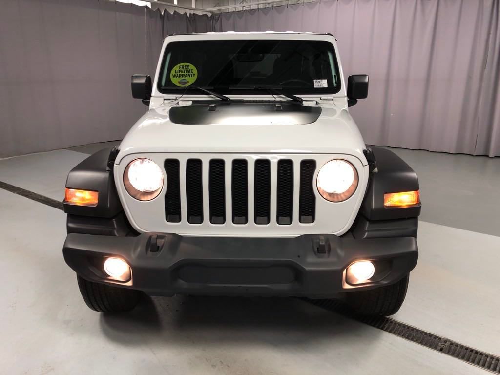 Used 2022 Jeep Wrangler Unlimited Sport S with VIN 1C4HJXDG0NW148251 for sale in Lima, OH