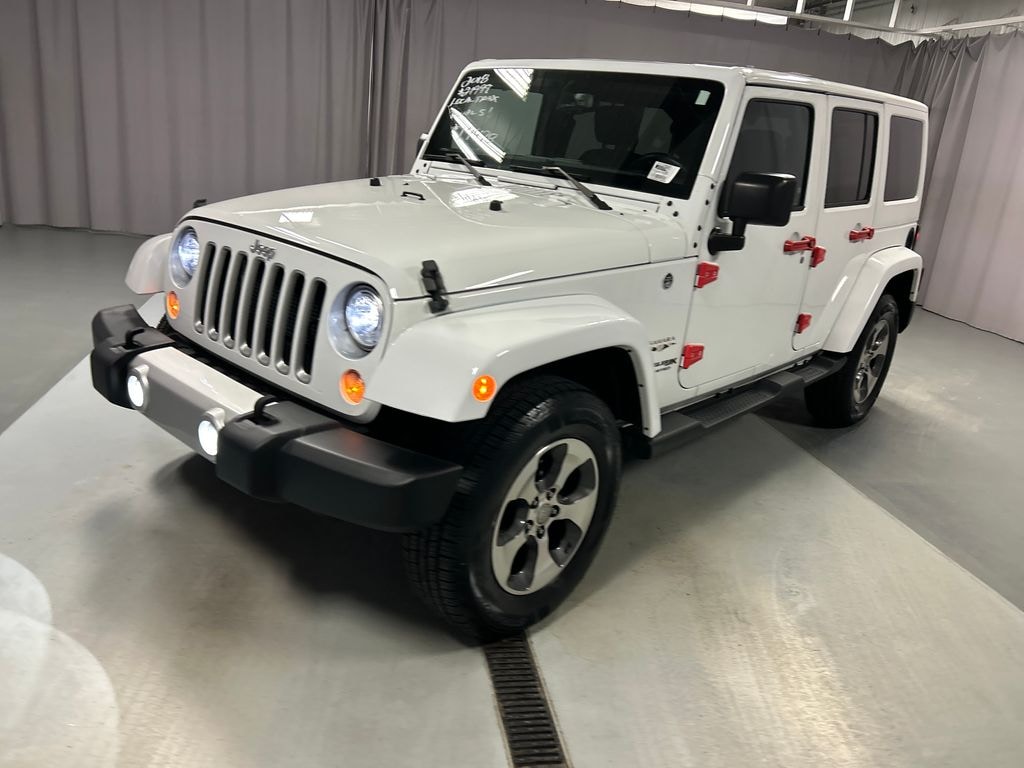 Used 2018 Jeep Wrangler JK Unlimited Sahara 4x4 SUV