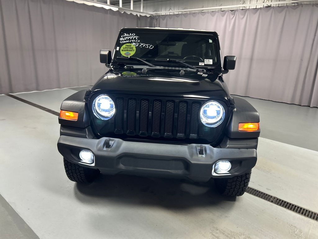 Used 2020 Jeep Wrangler Unlimited Sport S with VIN 1C4HJXDN6LW284427 for sale in Lima, OH