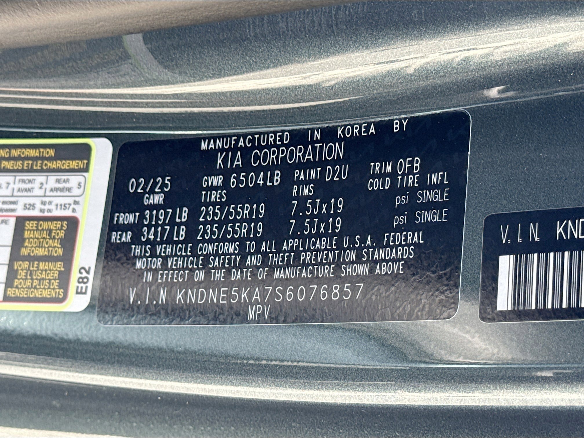 2025 Kia Carnival SX Prestige - Photo 39