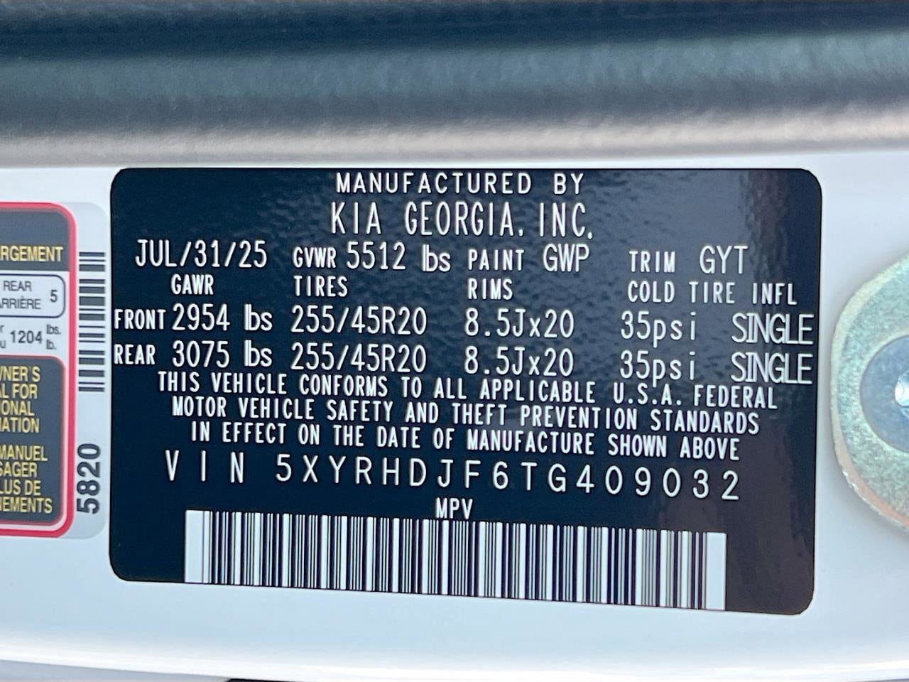 2026 Kia Sorento EX - Photo 28