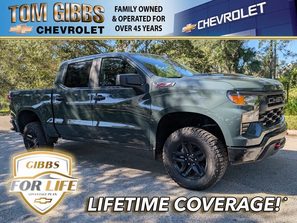 New 2026 Chevrolet Silverado 1500 Custom Trail Boss Truck