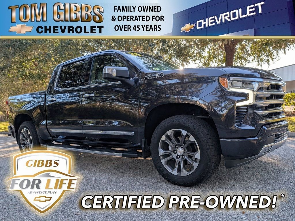 Used 2024 Chevrolet Silverado 1500 High Country Truck Crew Cab