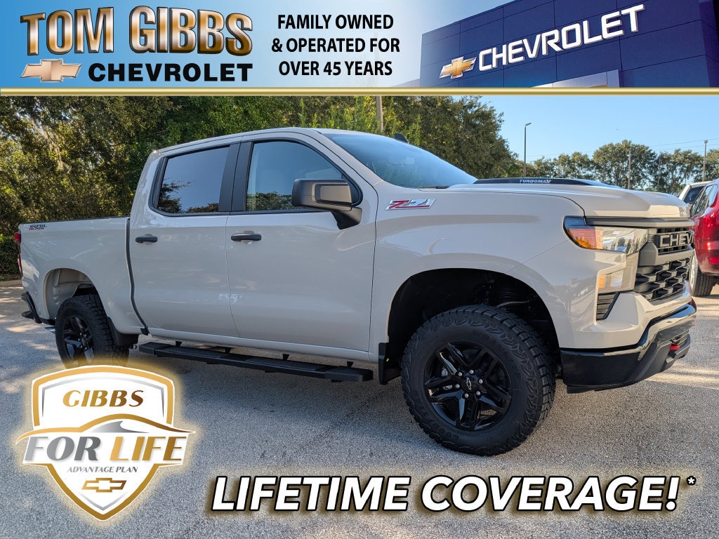 New 2026 Chevrolet Silverado 1500 Custom Trail Boss Truck