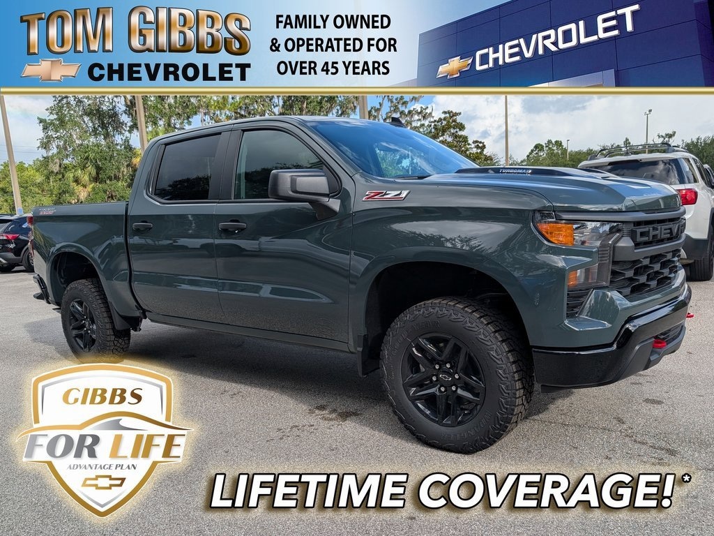 New 2026 Chevrolet Silverado 1500 Custom Trail Boss Truck