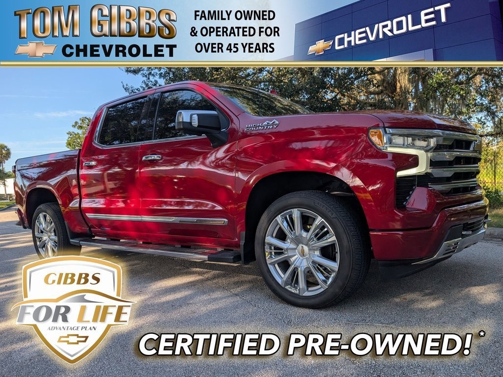 Used 2022 Chevrolet Silverado 1500 High Country Truck Crew Cab
