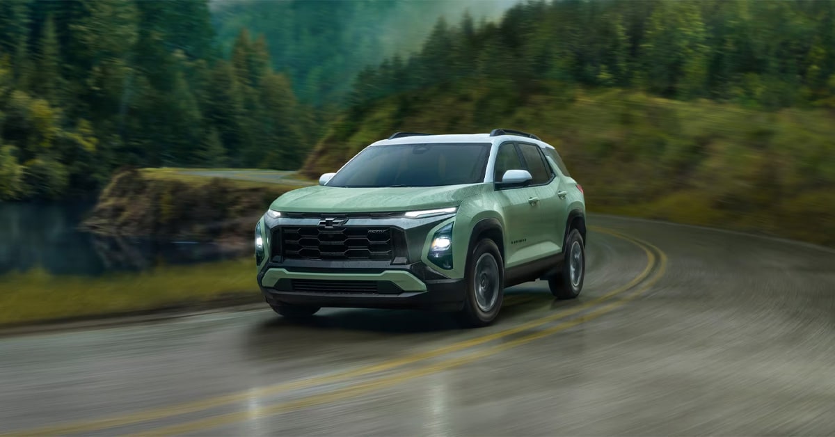 2026 Chevrolet Equinox exterior in green