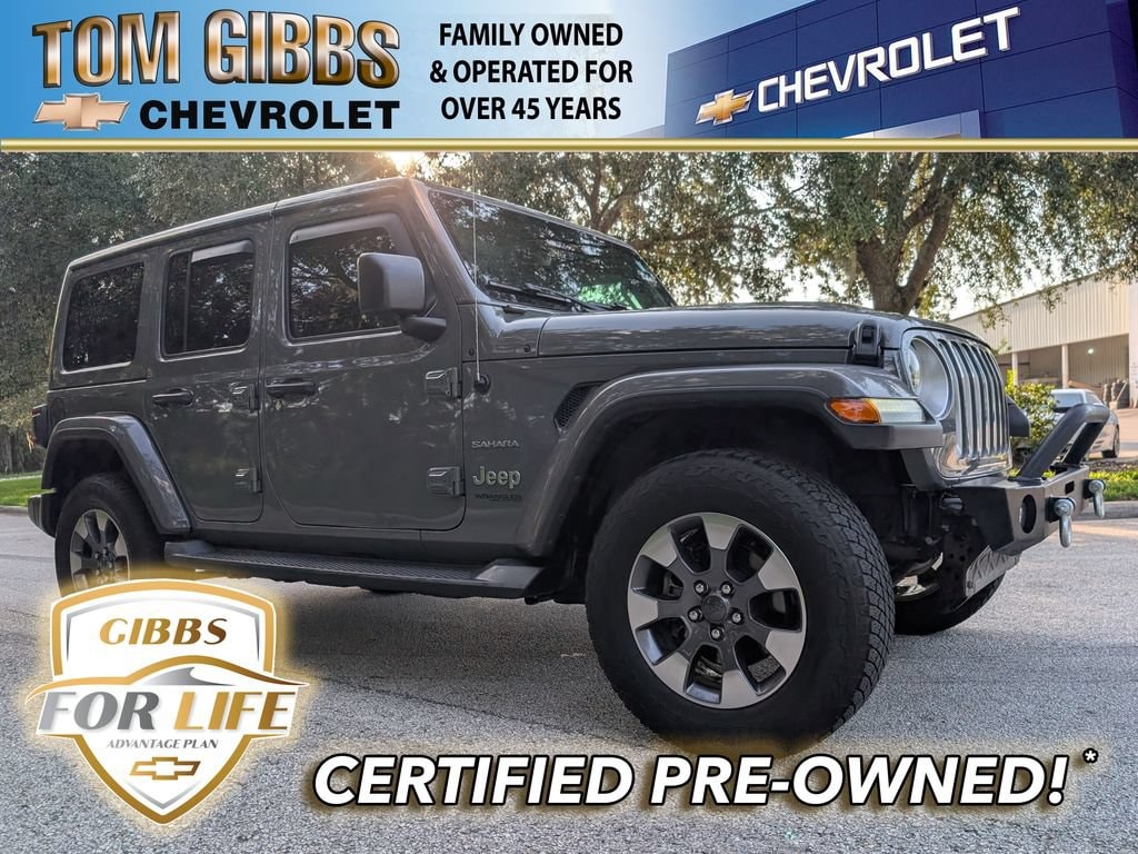 Used 2020 Jeep Wrangler Unlimited Sahara SUV