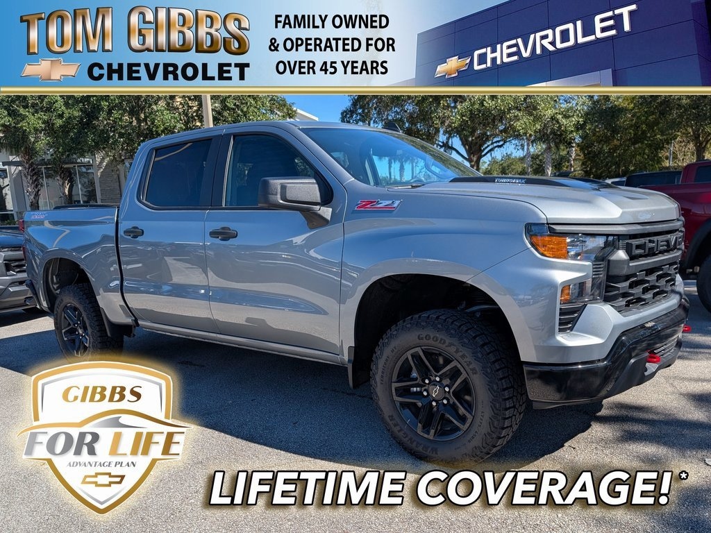 New 2026 Chevrolet Silverado 1500 Custom Trail Boss Truck