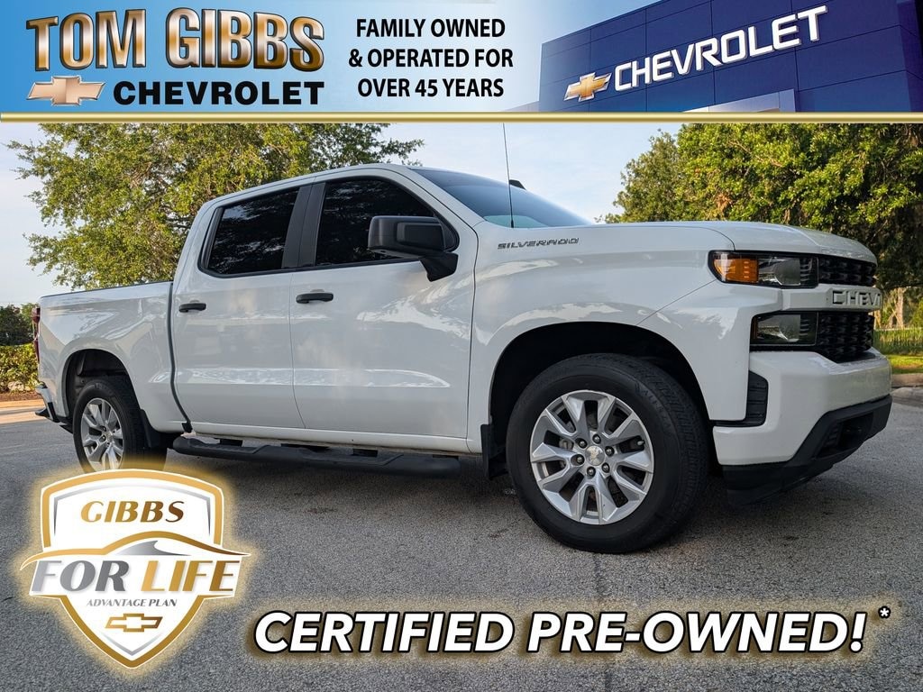 Used 2022 Chevrolet Silverado 1500 LTD Custom Truck Crew Cab